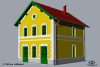 3. oszt. HÉV díszes állomásépület {503}
