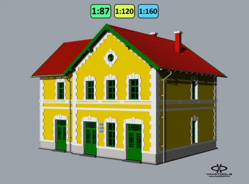 2. class HÉV railway station {502}