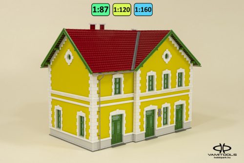 2. oszt. HÉV díszes állomásépület {502}