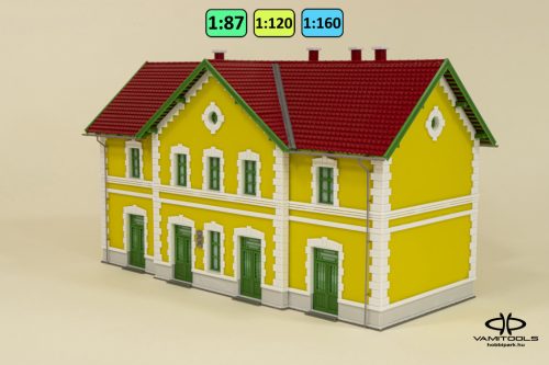 1. oszt. HÉV díszes állomásépület {501}