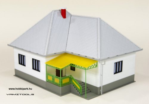 TT 1:120 ház, TT 1:120 kockaház, TT 1:120 épület, kádárkocka, TT 1:120 családi ház