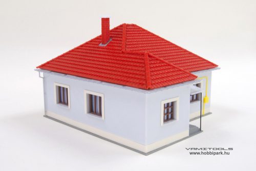 makett ház, makett kockaház, makett épület, makett kádárkocka, makett családi ház