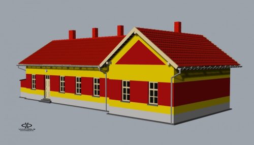 Gádoros jellegű állomásépület {507}