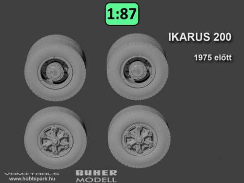Ikarus 200 wheel, before '75 {2005}