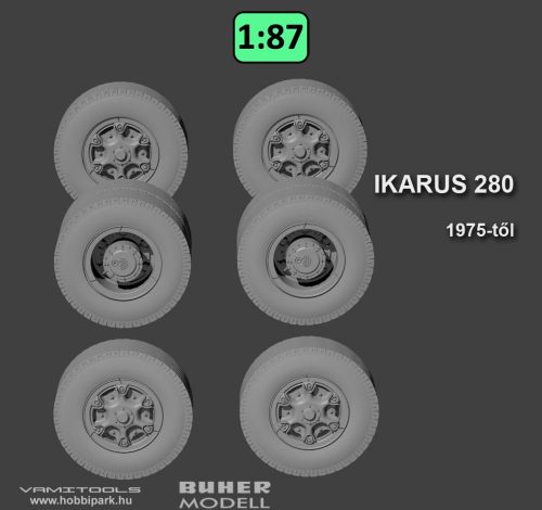 Ikarus 280 wheel, after '75 {2008}