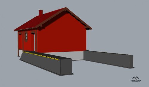 Vasúti raktárépület {542}