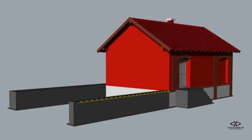 Vasúti raktárépület {542}