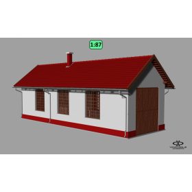 Narrow gauge engine shed {589}