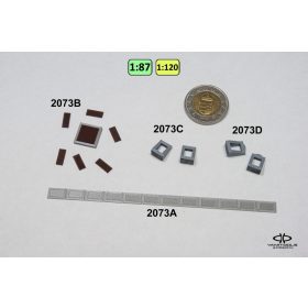 Cable trough to cable pulley {2073A-D}