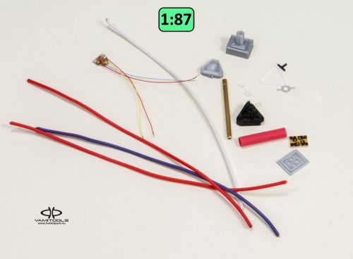 Level cross signal (with LEDs, DIY kit) {2077A-E}