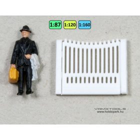 Hungarian railway fence {2117}