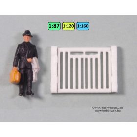 Belgian railway fence {2119}