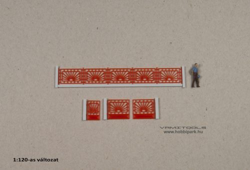 Metal fence and gate {2102A/B}