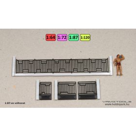 Metal fence and gate {2103A/B}