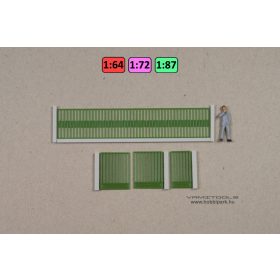 Metal fence and gate {2106A/B}