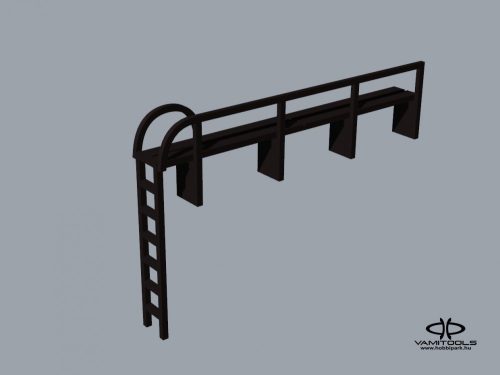 Railing to BTTB 2 axes tank wagon {2214}