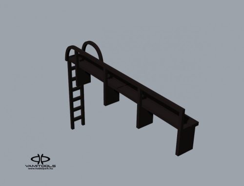 Railing to BTTB 2 axes tank wagon {2214}