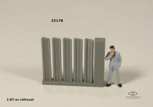 Oszlopos betonkerítés {2217A/B/C}