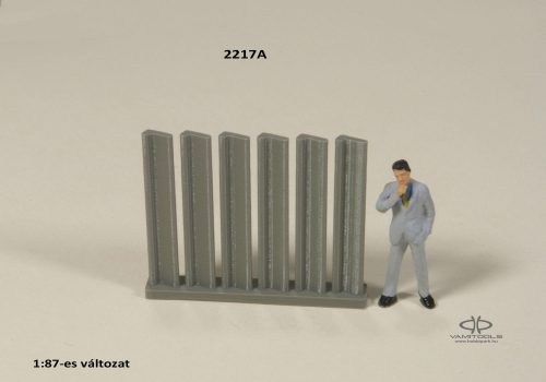 Oszlopos betonkerítés {2217A/B/C}