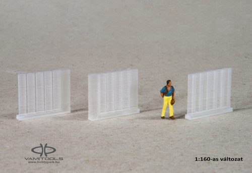 Oszlopos betonkerítés {2217A/B/C}