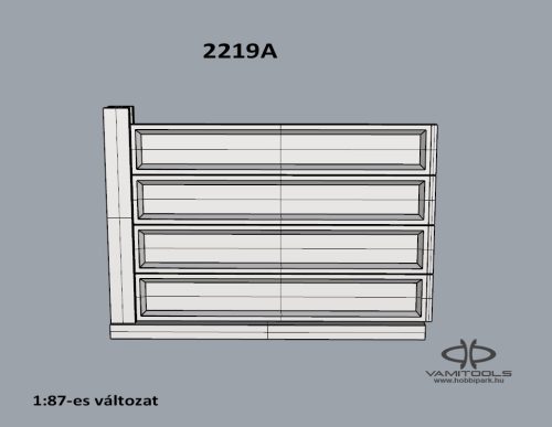 Ipari betonkerítés {2219A/B}