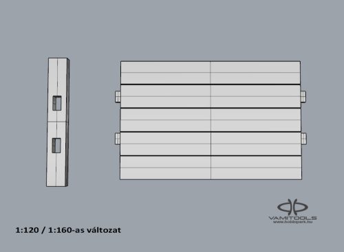 Ipari betonkerítés {2220A/B}