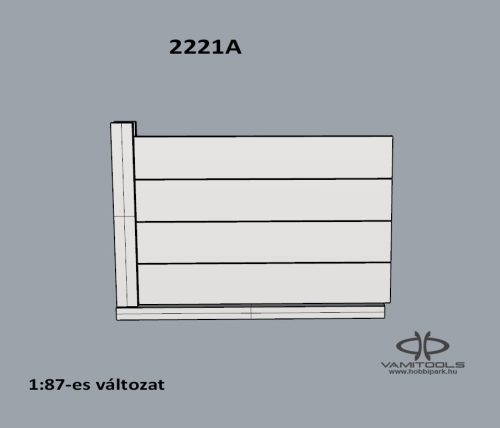 Ipari betonkerítés {2221A/B}