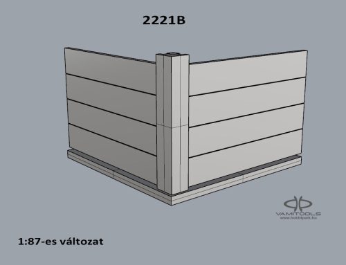 Ipari betonkerítés {2221A/B}