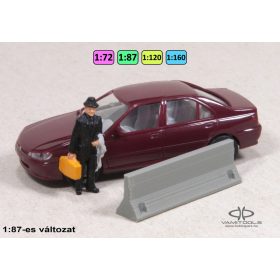 Beton terelőelem, 3m-es, magas {2230}