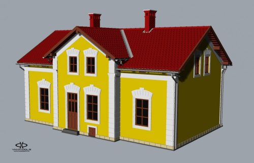 2. class OMÁV railway station {550}