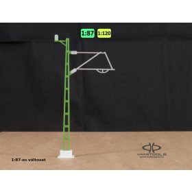 Egykaros felsővezetéktartó oszlop {2246}