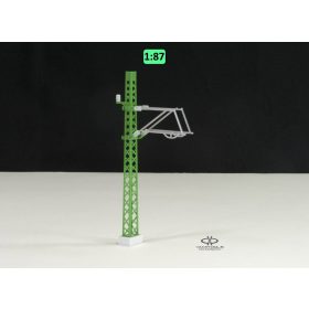 Duplakaros felsővezetéktartó oszlop {2248}