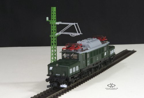 Duplakaros felsővezetéktartó oszlop {2248}