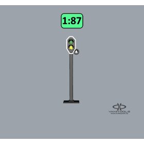 Railway signal GY+W {2275}