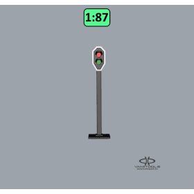 Railway signal RG {2278}