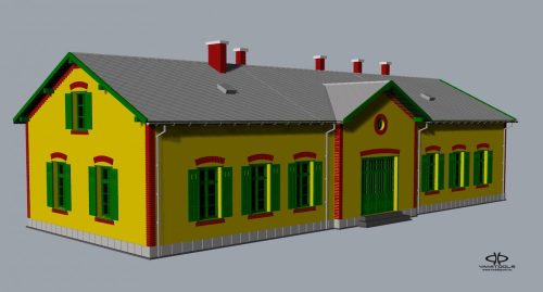 3. class Déli vasút railway station {557}