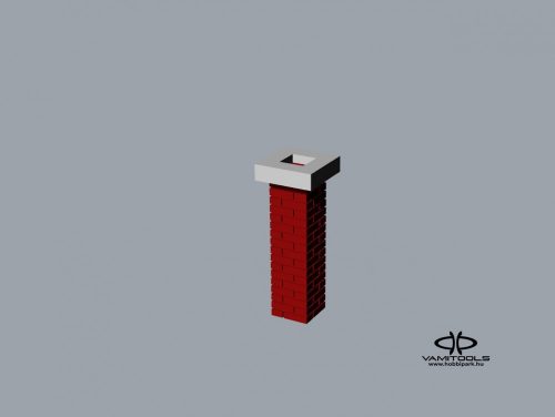 Egykürtős téglakémény {2093}