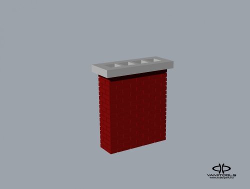 Négykürtős téglakémény {2096}