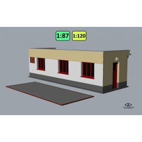 Bridge scale with office {411}