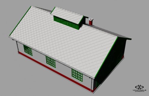 Narrow gauge engine shed {586}