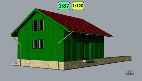 Goods shed {561}