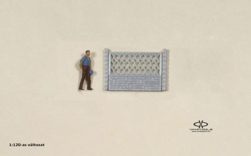 Áttört betonkerítés {2350}