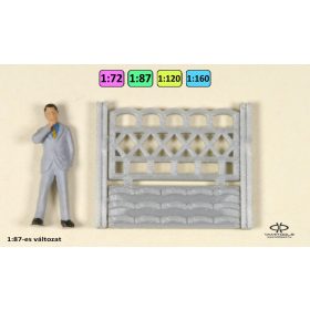 Concrete fence {2363}