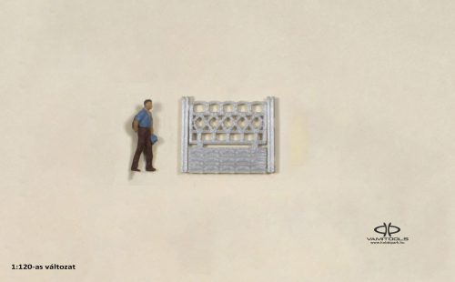 Áttört betonkerítés {2363}