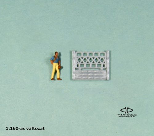 Áttört betonkerítés {2363}