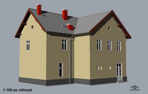 Leányvár jellegű állomásépület {564}