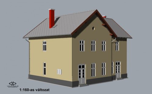 Leányvár jellegű állomásépület {564}