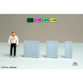 Modern outside electrical enclosure {2123A/B/C} Modern outside electrical enclosure {2123A/B/C}