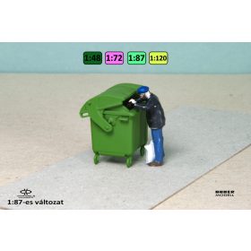 Bin with human {2126A/B} Bin with human {2126A/B}