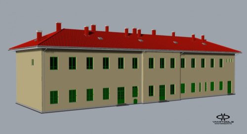 Dombóvár alsó jellegű állomásépület {524}